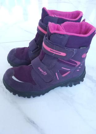Зимні чоботи для дівчинки superfit, 35р, 23 см