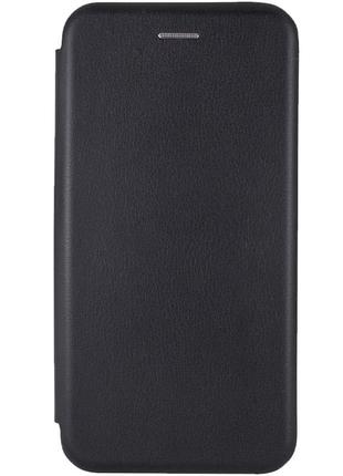 Защитный чехол на Xiaomi Redmi 12C книжка черная