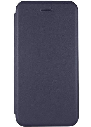 Защитный чехол для Xiaomi Redmi 12C книжка темно-синяя
