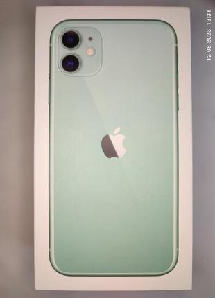 Коробка Apple iPhone 11 Green 256Gb, A2111