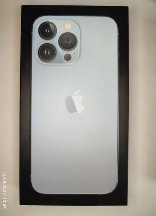 Коробка Apple iPhone 13 Pro Max Sierra Blue 512Gb, A2483