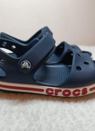 Босоножки сандалии кроксы crocs c9 crocband