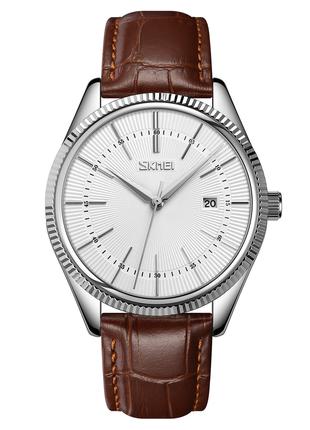 Спортивные мужские часы Skmei 9298SISIBN Silver Silver-Brown в...