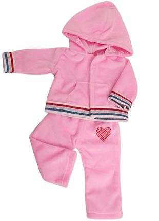 Набір одягу для ляльки Бебі Борн / Baby Born 40 - 43 см рожеви...