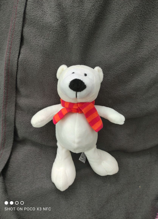 Мишко ведмедик білий м'яка іграшка з Європи