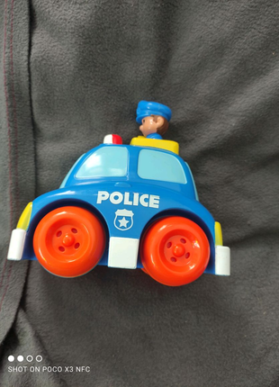 Машинка механическая полиция police игрушка