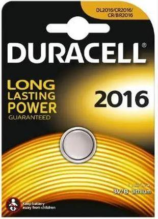 Батарейка Duracell CR2016 3V