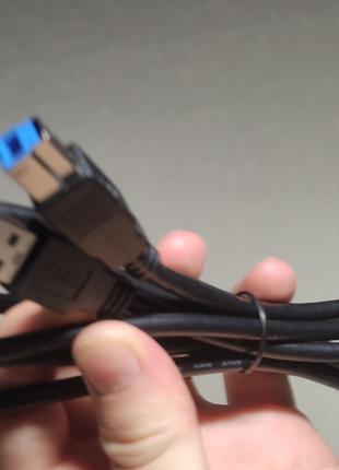 Кабель USB A (male) to USB B (male) - Новий, 1.8м., тато - тато.