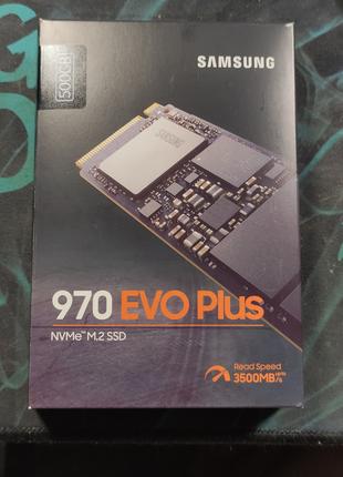 Коробка від Samsung 970 EVO Plus