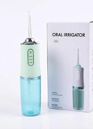 Ирригатор для зубов и полости рта portable oral irrigator