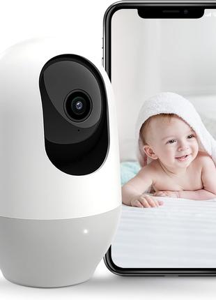 видеоняня nooie Baby Monitor WiFi 360-градусная 1080P IP-камера