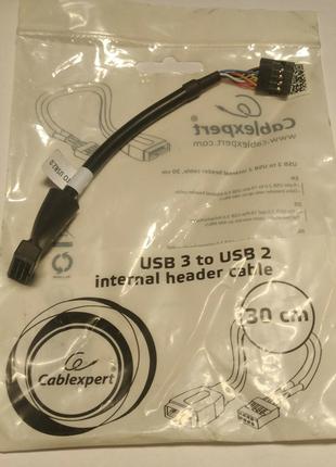 Перехідник USB 3.0 to USB 2.0 Internal Header CC-U3U2-01