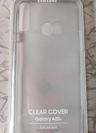 Чохол Samsung Galaxy A20s Clear Cover