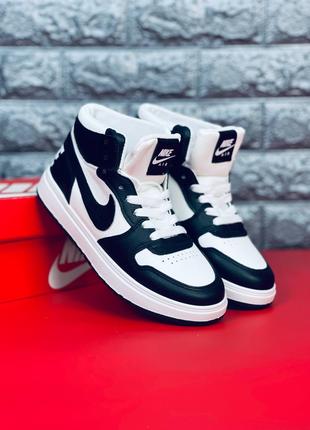 Чоловічі кросівки Nike, чорно-білі зручні кросівки Найк 36-45