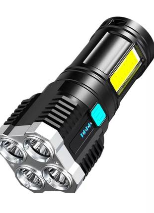 Мощный фонарь светодиодный аккумуляторный l-s03