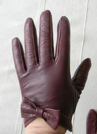 Стильні шкіряні рукавички corder р.м