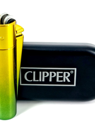 Зажигалка Clipper металл