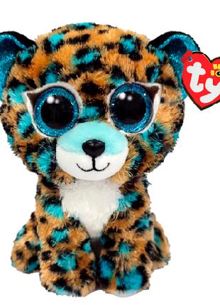 Детская мягкая игрушка TY Beanie Boos 36691 Леопард "COBALT" 1...