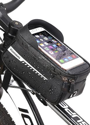 Сумка для велосипеда Rzahuahu с держателем для телефона на раму в