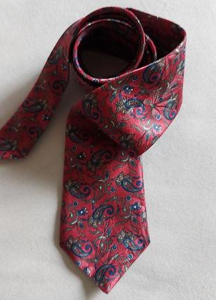 Брендовый галстук мотив пейсли