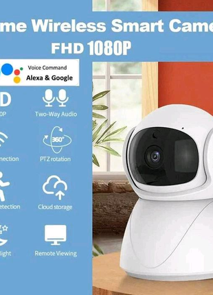 Беспроводная IP-камера видеонаблюдения FHD