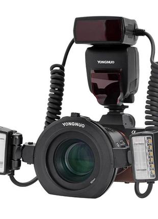 Биполярная макро вспышка Yongnuo YN24EX II TTL для фотоаппарат...