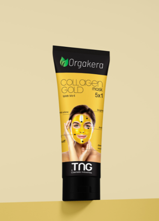 Orgakera Gold Collagen Mask Золота колагенова маска 120 мл Єгипет