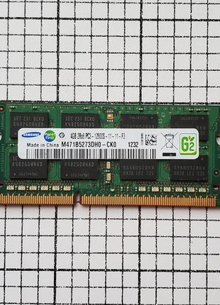 Оперативная память Samsung 4GB 2Rx8 PC3-12800S DDR3 / M471B527...