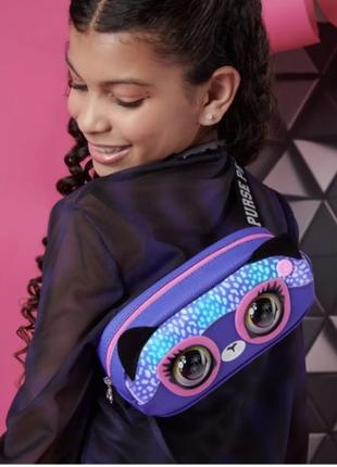 Детская интерактивная сумочка с глазками на пояс и плечо Spin ...