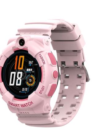 Дитячий розумний GPS годинник Wonlex KT25 Pink з відеодзвінком...