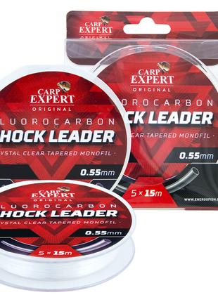 Шок-лідер Carp Expert Fluorocarbon Shock Leader 5x15м 0.25-0.55мм