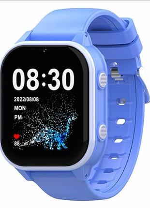 Розумний годинник з відеодзвінком Wonlex KT19 PRO 8GB Blue (SB...
