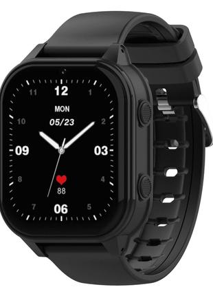 Розумний годинник з відеодзвінком Wonlex KT19 PRO 8GB Black (S...
