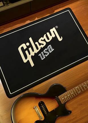 Коврик электрогитара Gibson Custom ковер 80*50 см