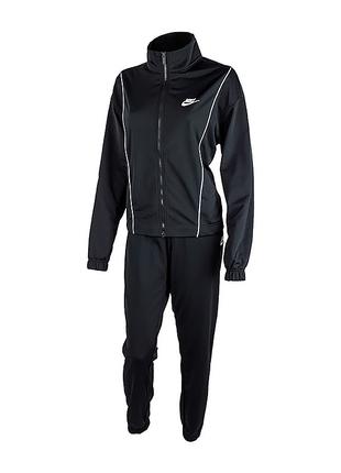 Женский Костюм спортивный Nike W NSW ESSNTL PQE TRK SUIT Черны...