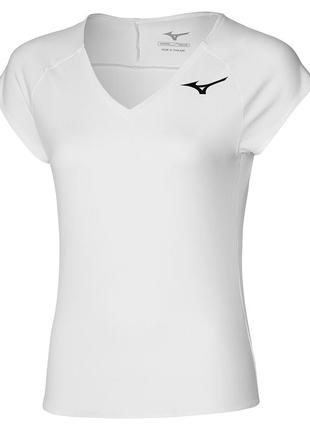Женская футболка MIZUNO Tee белый (XS) 62GA1211-01 XS