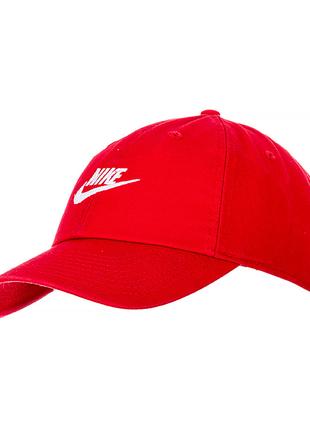 Мужская Кепка Nike H86 FUTURA WASH CAP Красный One size (7d913...