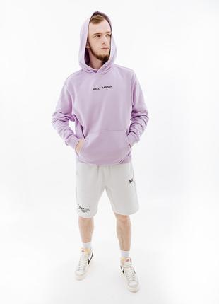 Чоловіче Худі HELLY HANSEN CORE GRAPHIC SWEAT HOODIE Фіолетове...