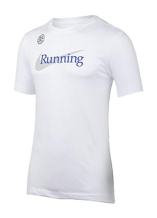 Мужская Футболка Nike U NK DF TEE HBR Белый S (7dCW0945-100 S)