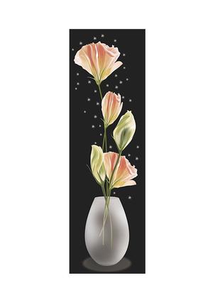 Наклейка на стену виниловая интерьерная цветы альстромерия 90*...