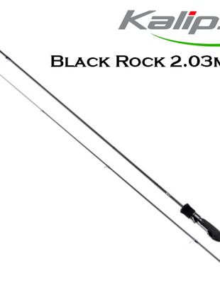 Удилище спиннинговое Kalipso Black Rock BRS-682UL-S 2.03m 0.4-5g