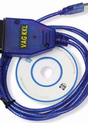 Vag Com KKL USB FTDI Адаптер діагностичний VAG-COM 409.1 Код/А...