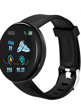 Смарт часы Smart Watch D18 Black умные часы Smart Watch 1.3" 9...