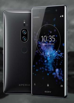 Смартфон Sony Xperia XZ2 Premium H8166 Chrome Black 2сим 5.8" ...