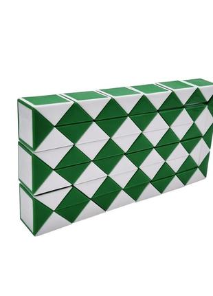Игра-головоломка кубик рубика змейка mc9-9 большая (зеленый)