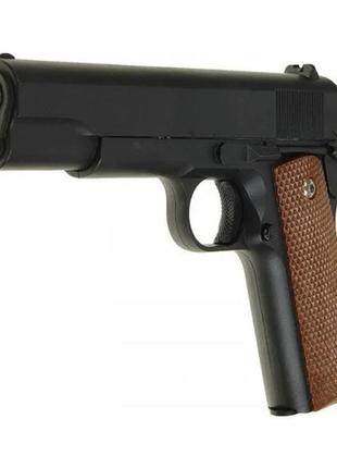 Уценка!!! страйкбольный пистолет "colt m1911 classic" galaxy g...