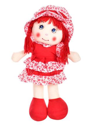 Детская мягконабивная кукла bambi ww8197-2, 40 см (красный)