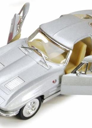 Детская модель машинки corvette "sting rey" 1963 kinsmart kt53...