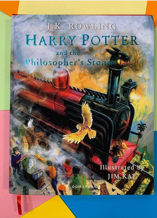 Книга Harry Potter and the Philosopher's stone. (Illustrated Edit