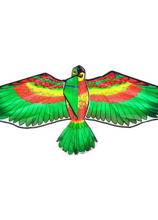 Воздушный змей "птицы" vz2108 120 см (зеленый)